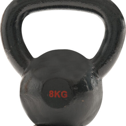 AMILA Kettlebell Cast Iron Rubber Base 8Kg - Image 1