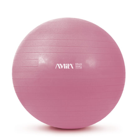 Μπάλα Γυμναστικής AMILA GYMBALL 55cm Ροζ - Image 1