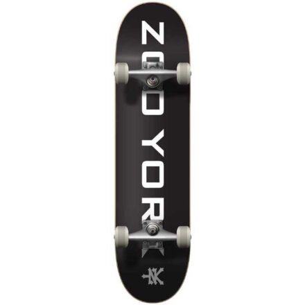 ZOO YORK OG 95 Logo Block Complete Skateboard 8'' - Μαύρο/Λευκό - Image 1