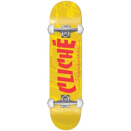 CLICHE Banco Complete Skateboard FP 7.5'' - Κίτρινο - Image 1