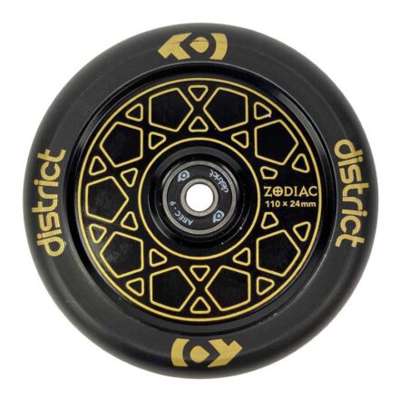 Ροδάκι Distirct Zodiac 110χιλ., Gold/Black - Image 1
