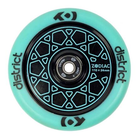 Ροδάκι District Zodiac 110χιλ., Sky Blue/Black - Image 1