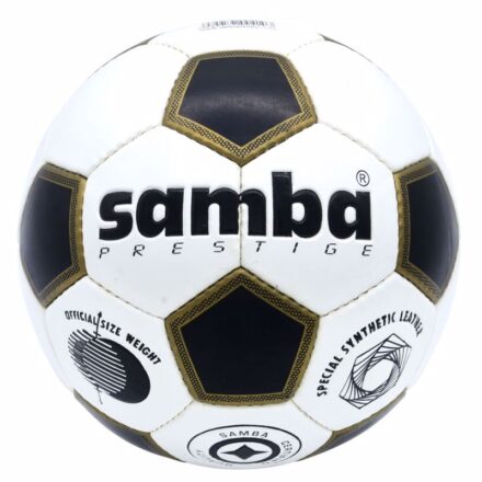 ΑΘΛΟΠΑΙΔΙΑ samba prestige μπάλα ποδοσφαίρου Α Χρώμα (Μαύρο), Μέγεθος (No 4) - Image 1
