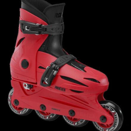Roces Inline Skates Orlando 4.0 με Προστατευτικά και Κράνος -  Κόκκινο Λάιμ - Image 1