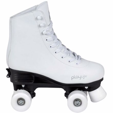PLAYLIFE Classic White Αυξομειούμενα Roller Skates Χρώμα (Λευκό), Μέγεθος (39-42) - Image 1