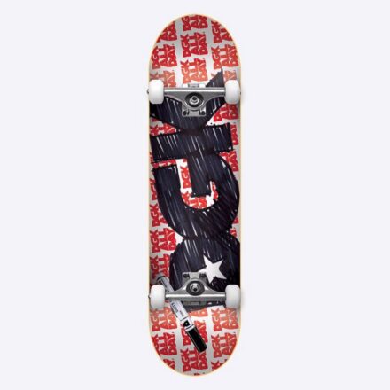 DGK Scribble Complete Skateboard Χρώμα (Κόκκινο-Μαύρο), Μέγεθος (8 ίντσες) - Image 1