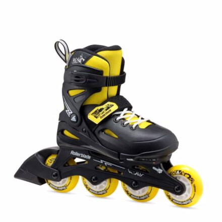 ROLLERBLADE Fury Αυξομειούμενα Πατίνια - Μαύρο/Κίτρινο Χρώμα (Μαύρο-Κίτρινο), Μέγεθος (36.5-40.5) - Image 1
