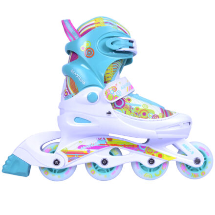 ΑΘΛΟΠΑΙΔΙΑ Αυξομειούμενα Inline Skates - Μέντα Χρώμα (Μέντα), Μέγεθος (26-29) - Image 1