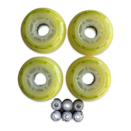 POWERSLIDE 72χιλ./82Α Fothon Envy green LED Ροδάκι - Image 1