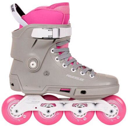 POWERSLIDE Next SL Pink 80 Urban Πατίνια - Γκρι/Ροζ Χρώμα (Γκρι-Ροζ), Μέγεθος (36-37) - Image 1