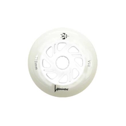 Luminous 110χιλ./85A Ροδάκι Led - White Glow (3αδα) - Image 1