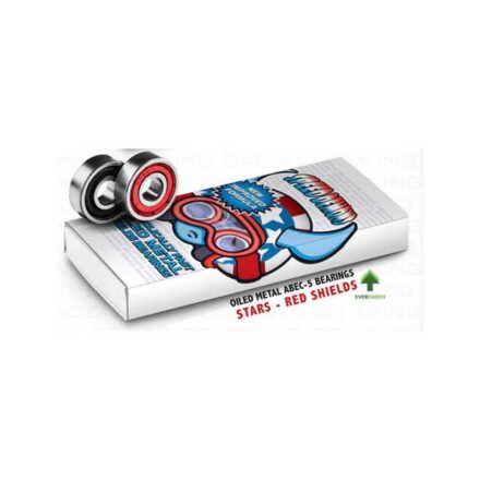 SPEED DEMONS stars ρουλεμάν Abec 5 - Κόκκινο - Image 1