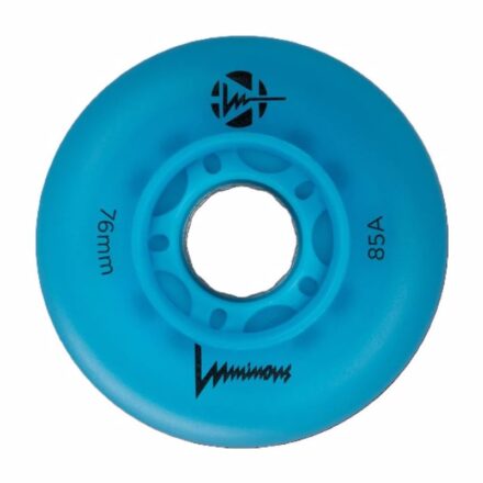 Luminous 76χιλ./85A Ροδάκια Led - Blue Ocean Glow (4αδα) - Image 1