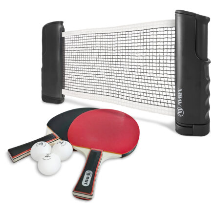 Σετ Ping Pong AMILA (2 ρακέτες + 3 μπαλάκια + δίχτυ) - Image 1
