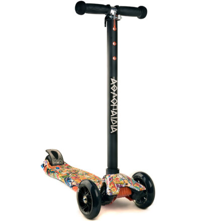 Αθλοπαιδιά Πατίνι (Scooter) 3τροχο, με Φωτιζόμενα Ροδάκια, #9 - Image 1
