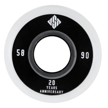 USD 58χιλ./90Α ροδάκια - Μαυρό/Λευκό (4αδα) - Image 1