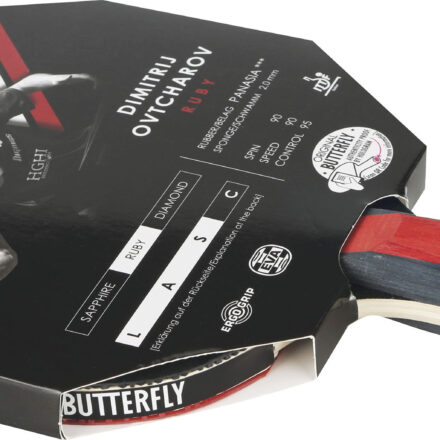 Ρακέτα Ping Pong Butterfly Dimitrij Ovtcharov Ruby - Image 1