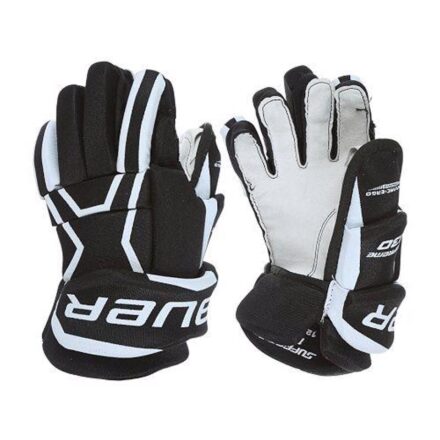 Γάντια Bauer Supreme - Junior Χρώμα (Μαύρο), Μέγεθος (Junior 12.00) - Image 1