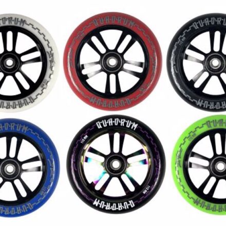 AO SCOOTERS Ρόδα Quadrum V3 5-hole - Πράσινο - Image 1